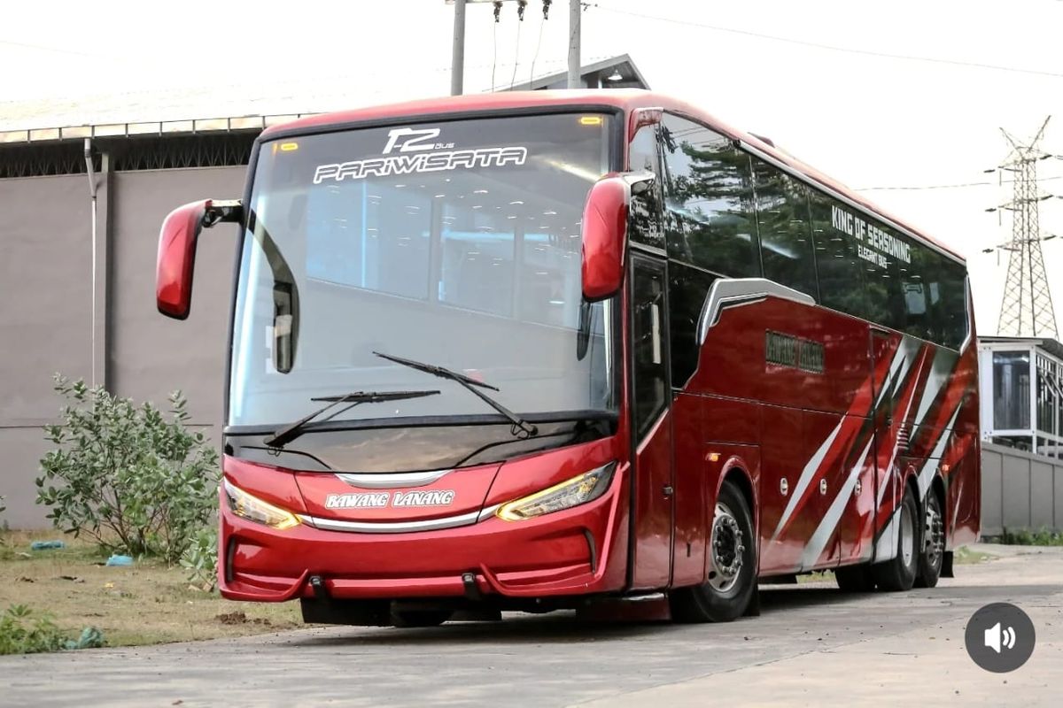 Titanium Bus baru buatan Karoseri K3