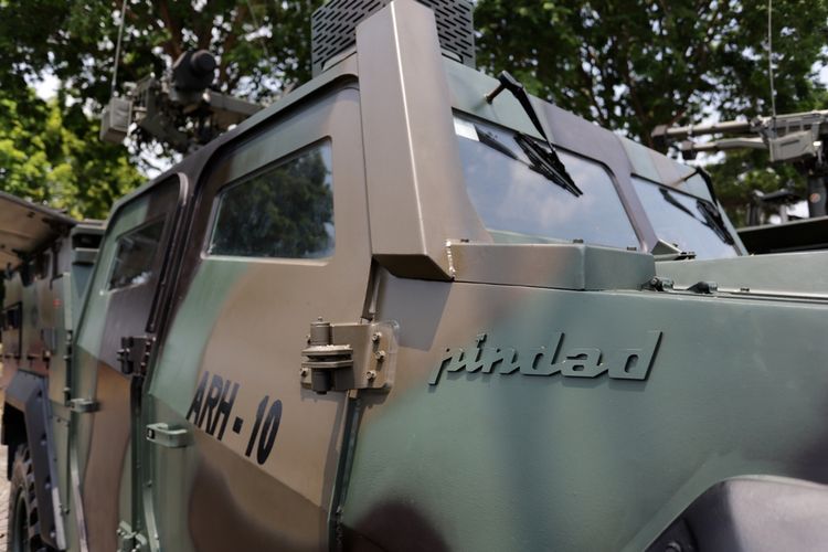 Ilustrasi kendaraan taktis (rantis) Komodo yang diproduksi oleh PT Pindad (Persero). 
