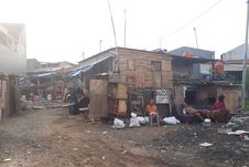 [BERITA FOTO] Potret Kampung Kumuh di Jatinegara