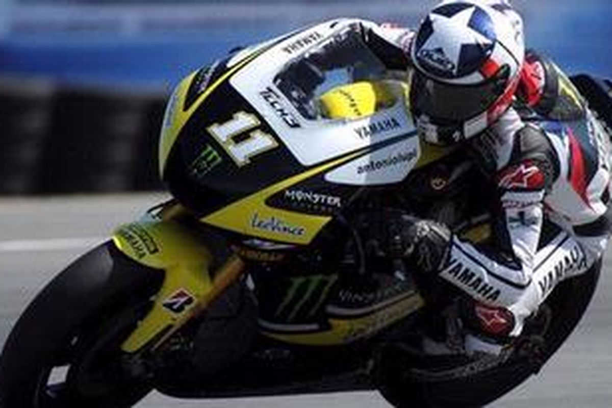 Pebalap Tech 3 Yamaha, Ben Spies, yang akan memperkuat Yamaha, jika Valentino Rossi jadi hengkang ke Ducati pada musim 2011.