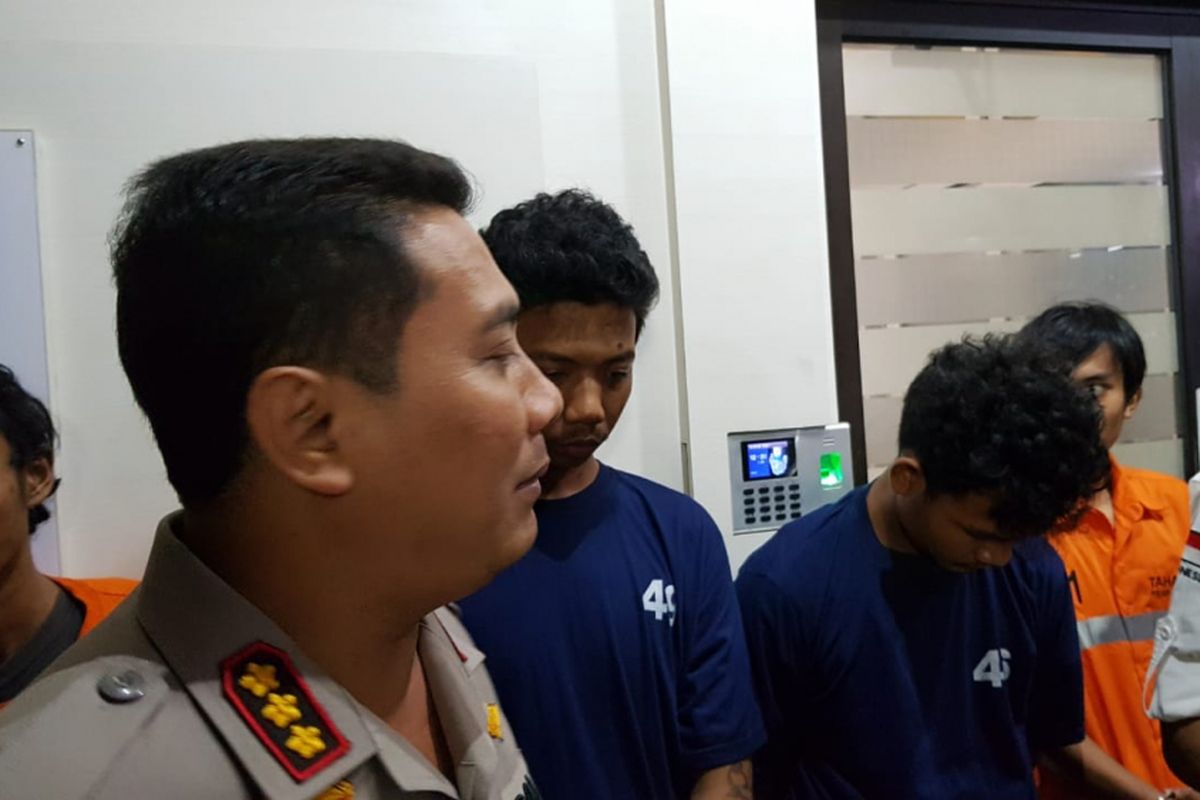 Polisi tangkap pelaku penyiraman air keras di Kampung Melayu, Senin (4/6/2018)