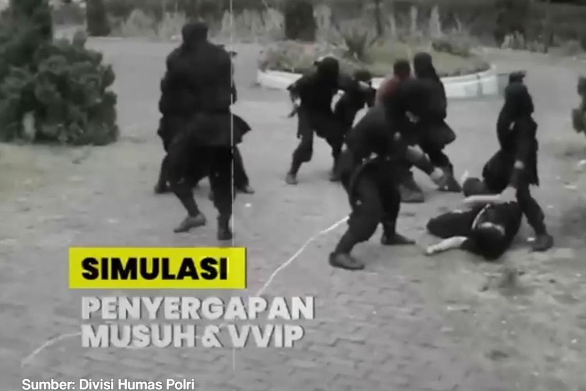 Young Jemaah Islamiyah (JI) militants training in ambushes, kidnapping as well as bomb making at a villa in Semarang, Central Java 