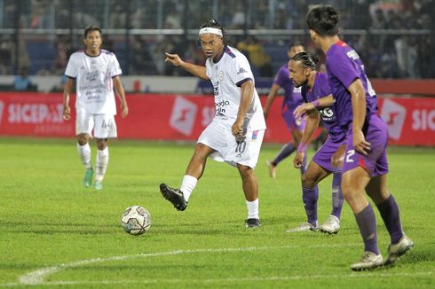 Kelakar Raffi Ahmad soal Ronaldinho Tak Main Penuh di Trofeo