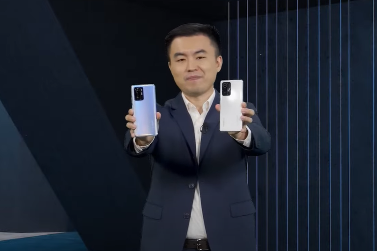 Country Director Xiaomi Indonesia, Alvin Tse dalam peluncuran virtual Xiaomi 11T Series di Indonesia, Kamis (4/11/2021).