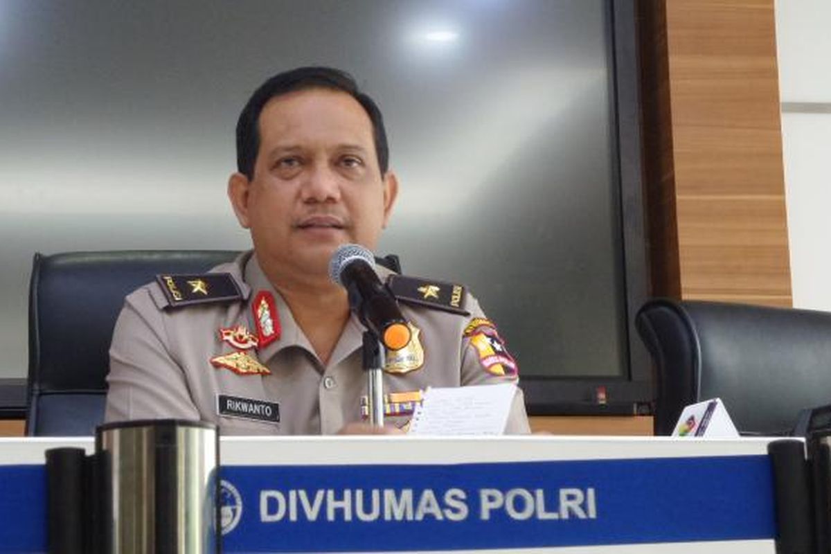 Kepala Biro Penerangan Masyarakat Divisi Humas Polri Brigjen Pol Rikwanto.