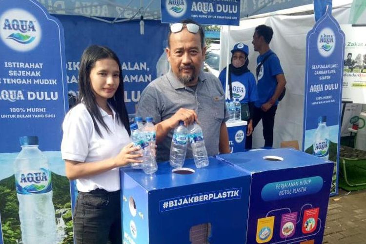 Danone Aqua meluncurkan Kampanye Mudik Bijak Sampah sepanjang 18 hingga 20 April 2023 dengan penyediaan sejumlah kotak pengumpulan botol plastik bekas pakai (drop box) di beberapa rest area pada ruas jalan tol Jawa. 