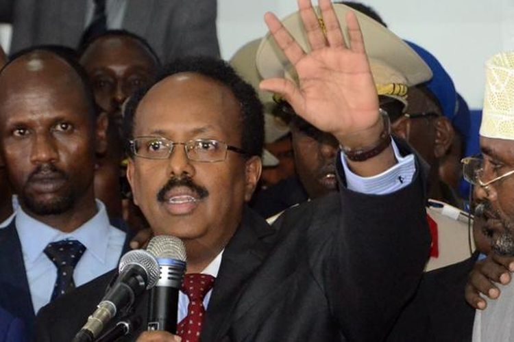 Presiden terpilih Somalia, Mohammed Abdullahi Farmajo.