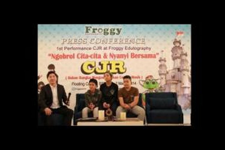 Pada pentas yang akan digelar Minggu (2/3/2014) di Floating Castle, BSD Serpong, Tangerang, itu, Froggy Edutography akan mengusung kecerdasan musikal dengan menghadirkan CJR. 