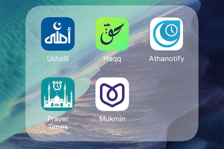 Daftar aplikasi pemasang alarm adzan di Android.