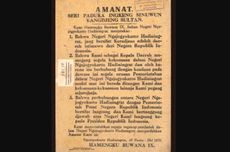 Hari Ini dalam Sejarah: Kesultanan Yogyakarta Bergabung dengan NKRI