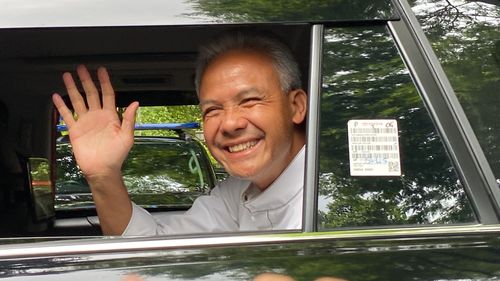 Tinggalkan Posko Pemenangan Usai Hasil "Quick Count" Keluar, Ganjar: Pulang Dulu...