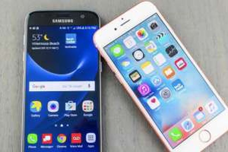 Galaxy S7 dan iPhone 6S