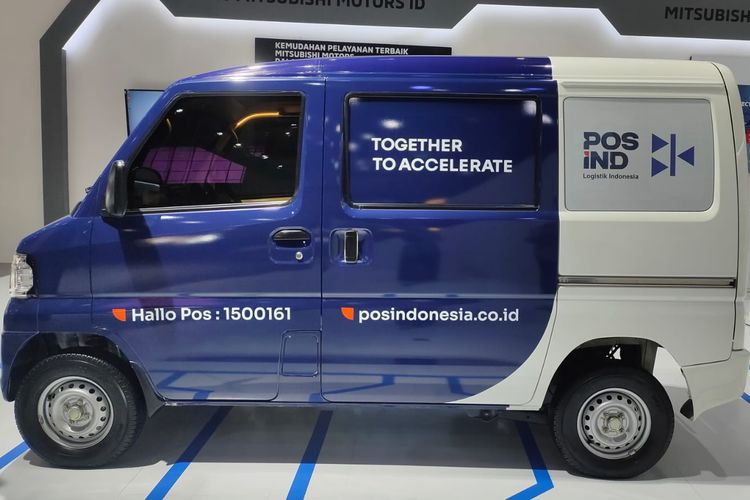L100 EV bakal menjadi kendaraan operasional PT POS Indonesia di IKN