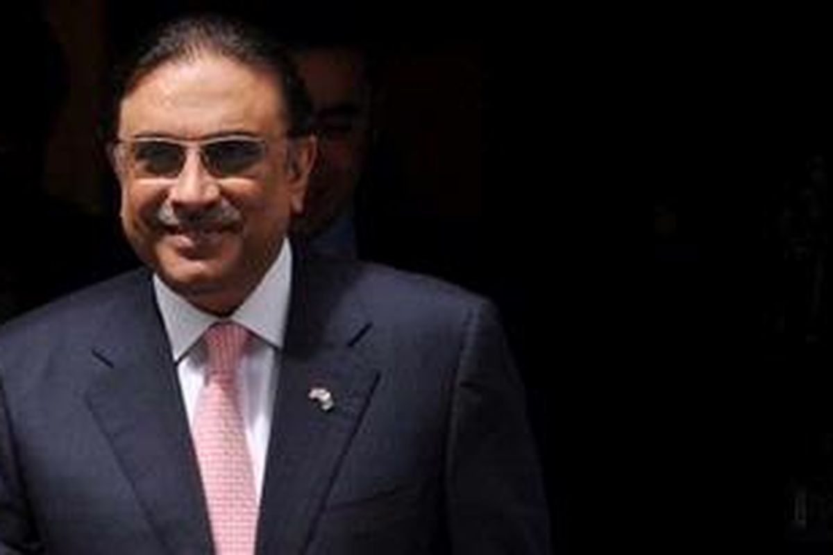 Presiden Pakistan Asif Ali Zardari