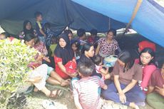 Bogor Diguncang Gempa hingga 9 Kali, Warga Pilih Mengungsi ke Perkebunan Teh