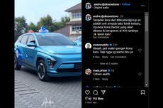 Hyundai Kona Electric Jadi Taksi Blue Bird di IKN