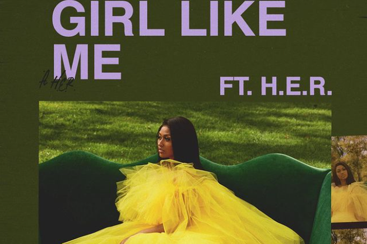 Singel cover Girl Like Me Jazmine Sullivan dan H.E.R