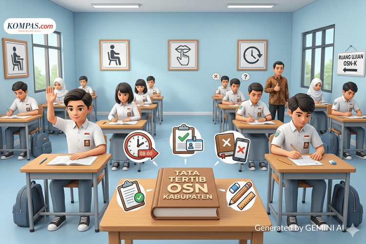 Tata Tertib OSN Tingkat Kabupaten/Kota 2026, Ini Aturan dan Sanksi bagi Peserta