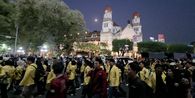 Merasa Diabaikan Pemerintah, Mahasiswa Demo di Tugu Muda Semarang Suarakan 5 Tuntutan