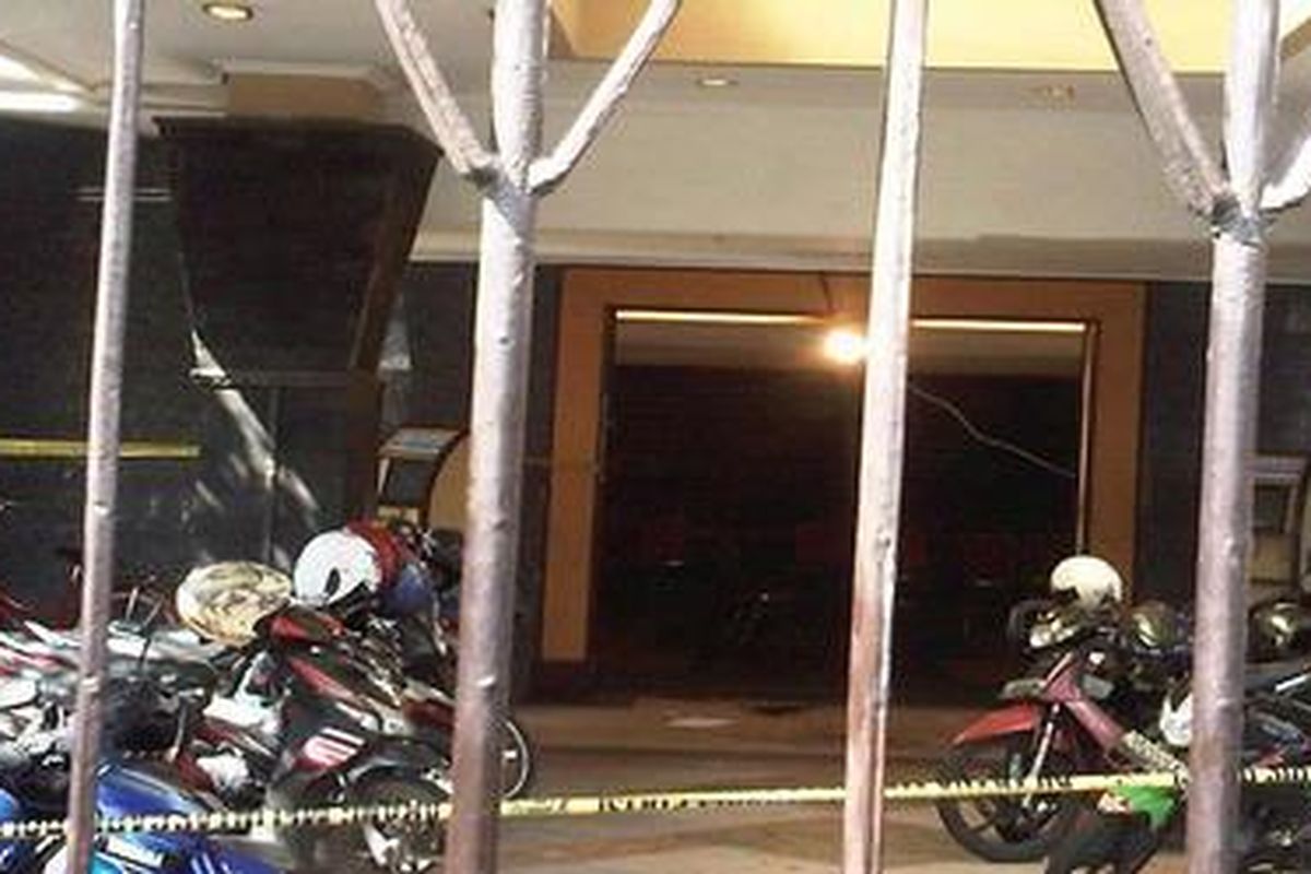 Suasana Gereja GBIS Solo Pasca Ledakan, Senin 26/9/2011