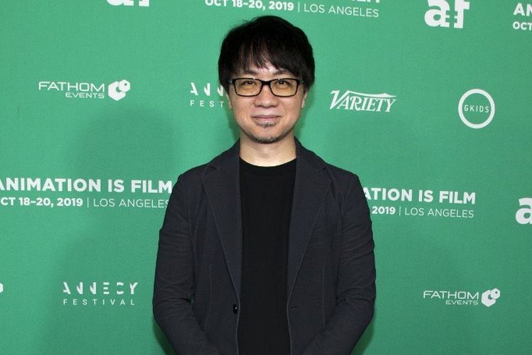 Sutradara Makoto Shinkai menghadiri malam pembukaan Annual Animation in Film Festival yang memutar film Weathering With You di TCL Chinese 6 Theatres, Hollywood, California, pada 18 Oktober 2019.