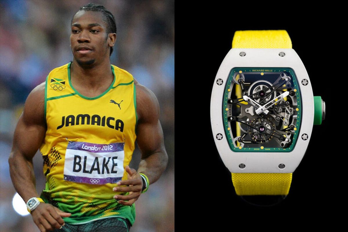 Richard Mille Langka Milik Atlet Yohan Blake Dijual Online Harganya