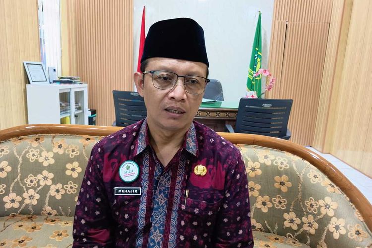 Muhadjir, Kepala Kantor Kementerian Agama (Kemenag) Kabupaten Jombang, Jawa Timur, saat ditemui Kompas.com, Rabu (8/10/2025).