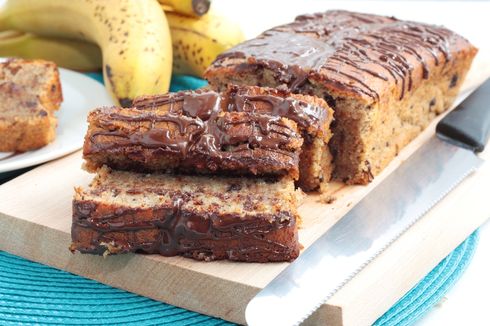 Resep Cake Pisang Panggang Spesial, Manfaatkan Pisang Kematangan