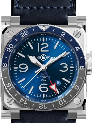 Bell & Ross BR 03-93 GMT Blue