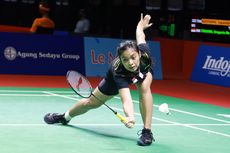 Hasil Indonesia Open 2021: Langkah Gregoria Mariska Dijegal Pemain Thailand, Tunggal Putri Habis