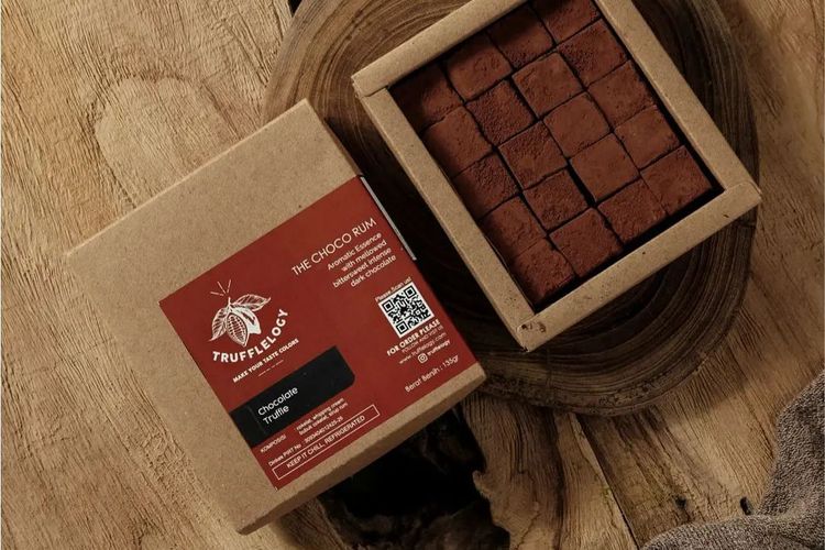 Trufflelogy oleh-oleh cokelat Jogja yang kekinian.