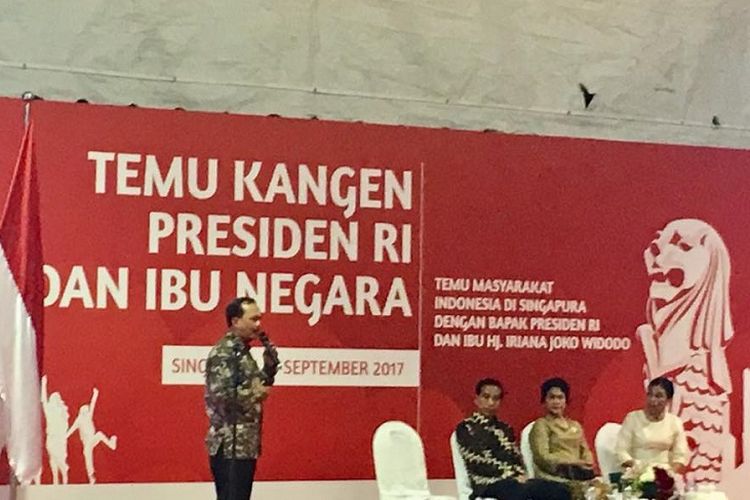 Duta Besar Republik Indonesia untuk Singapura I Gede Ngurah Swajaya memaparkan program kerja dan sejumlah capaian KBRI Singapura terutama mengenai perlindungan terhadap penatalaksana rumah tangga (plrt)