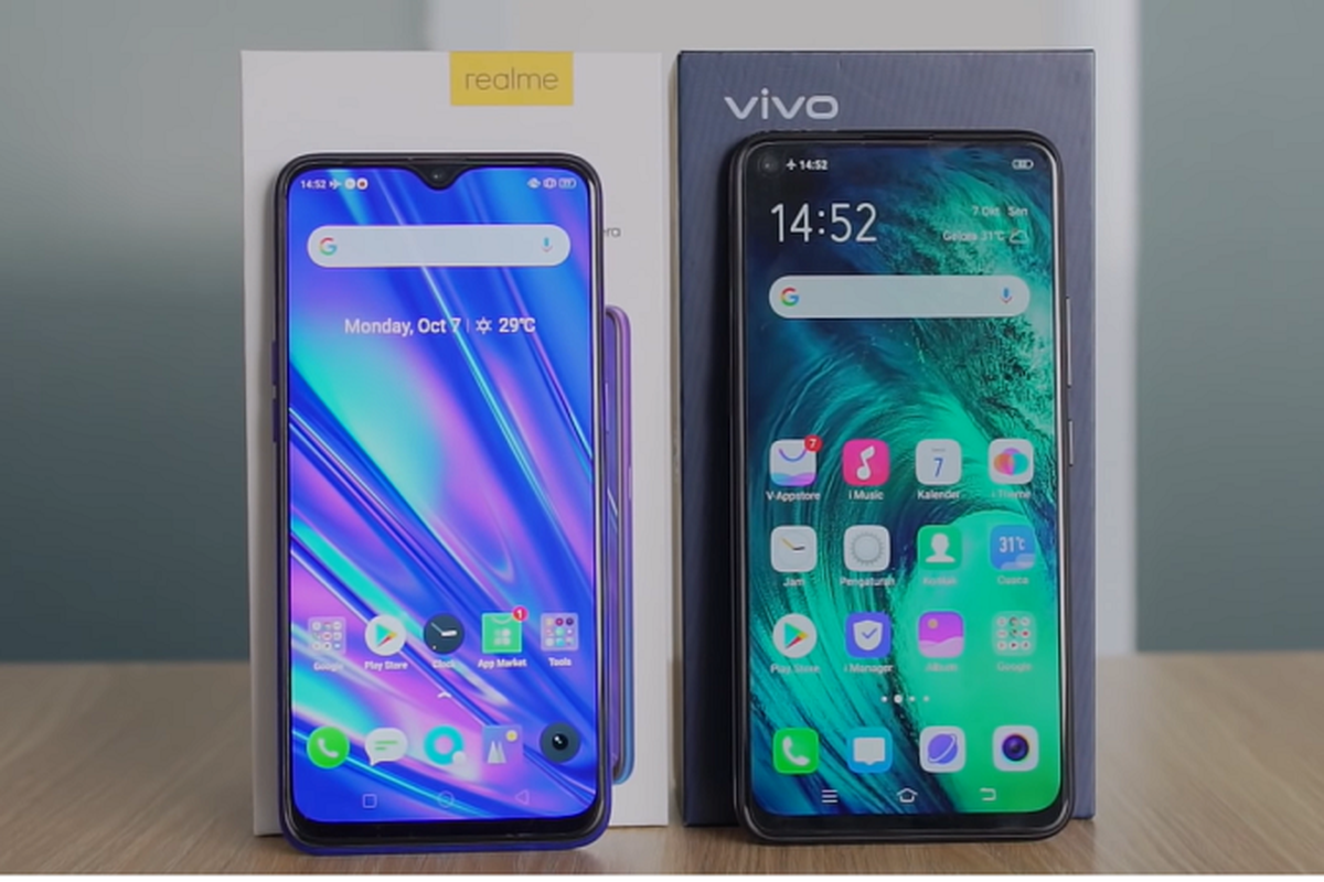 (ki-ka) Realme 5 Pro dan Vivo Z1Pro 