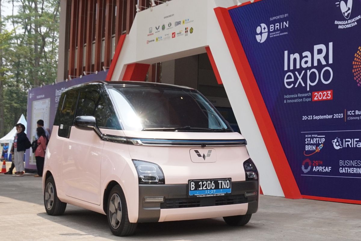 Wuling Air ev Berpartisipasi di IEMS 2023 