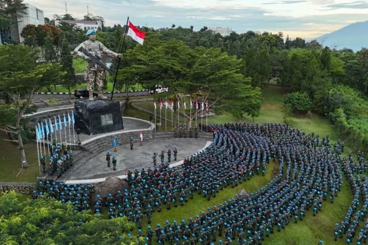 1.117 Prajurit TNI Dapat Baret Biru PBB, Siap Ikut Misi Perdamaian Dunia