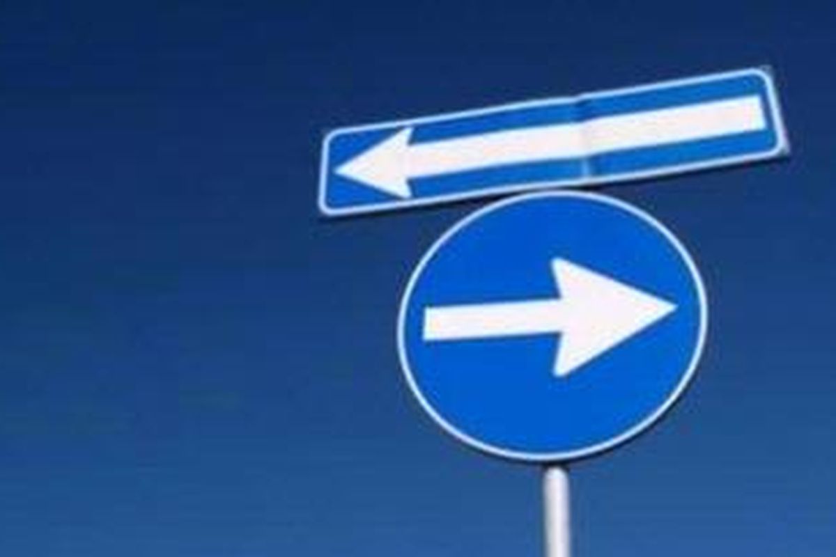 Ilustrasi pengalihan arus lalu lintas