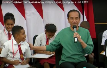 Sosok Jose, Murid SD Papua yang Buat Jokowi Kagum karena Jawab ...