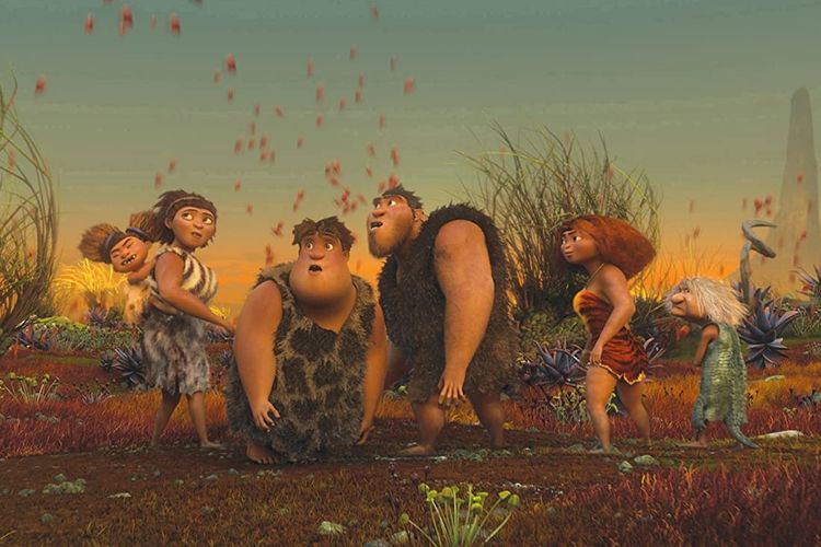 Film animasi The Croods yang tayang pada tahun 2013 silam