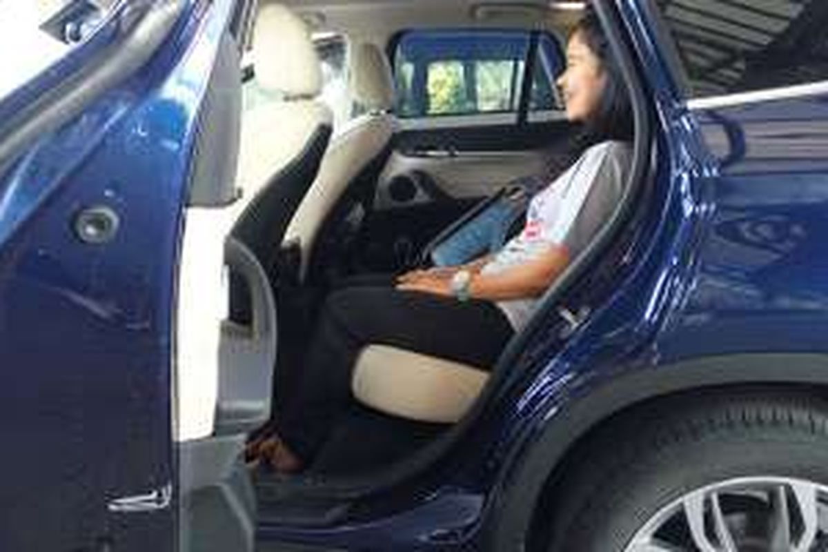 Kenyamanan baris kedua BMW X1