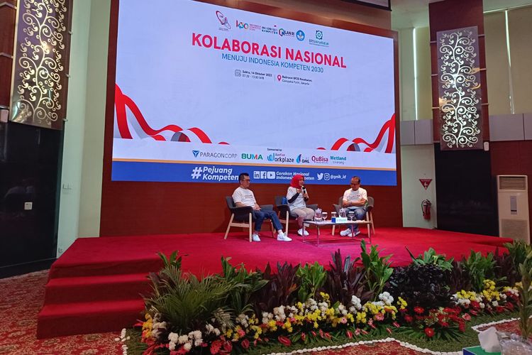 GNIK menggelar Pertemuan II: Kolaborasi Nasional Menuju Indonesia Kompeten 2030 pada Sabtu, 14 Oktober 2023, di Ballroom BPJS Kesehatan, Cempaka Putih, Jakarta.