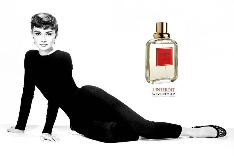 Audrey Hepburn dan parfum L'Interdit