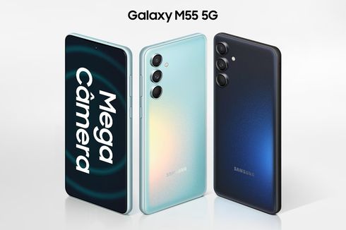 Samsung Galaxy M55 5G Meluncur dengan Kamera 50 MP Depan Belakang