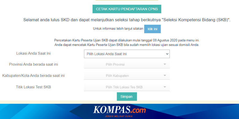 Besok Terakhir, Apa Akibatnya jika Tak Daftar Ulang SKB CPNS 2019?