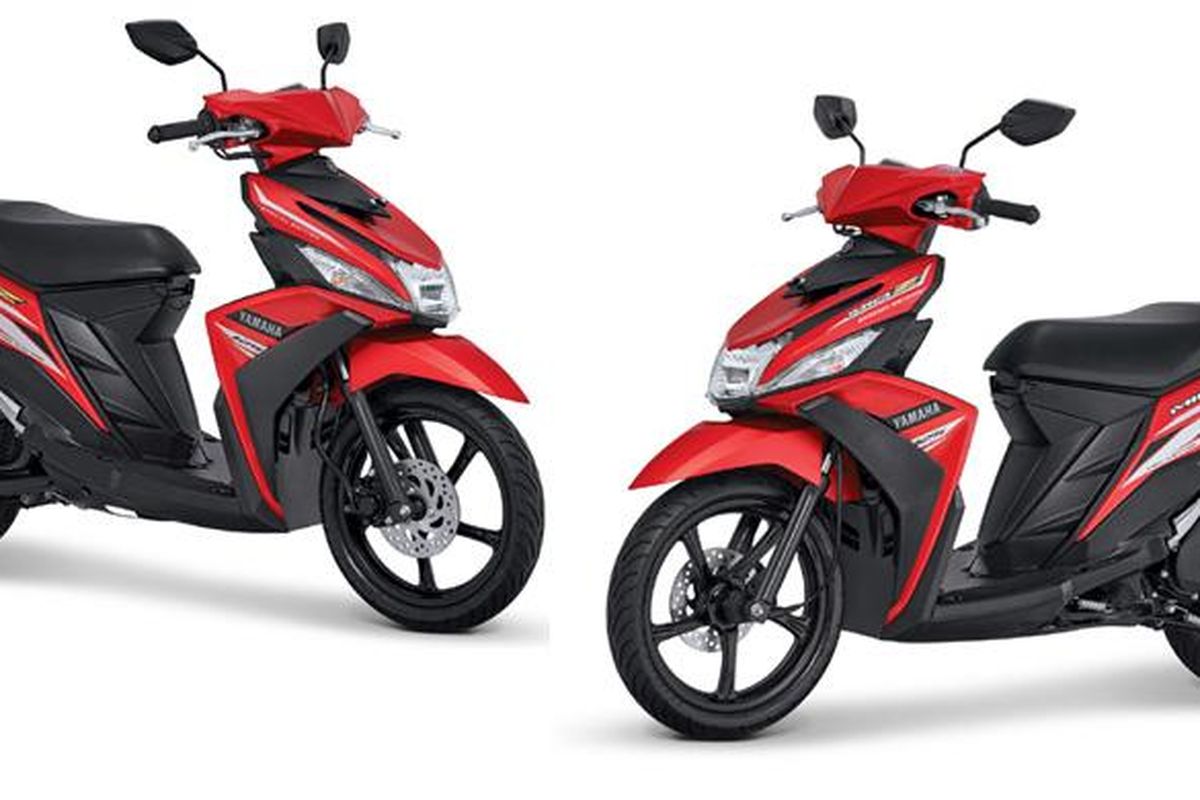 Yamaha Mio Z warna Merah Zuper.