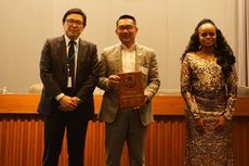 Ridwan Kamil Raih Penghargaan Inspirational Leader di Asia Pasifik