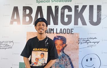 Raim Laode saat ditemui di daerah Kebayoran Baru, Jakarta Selatan, Jumat (27/9/2024). 
