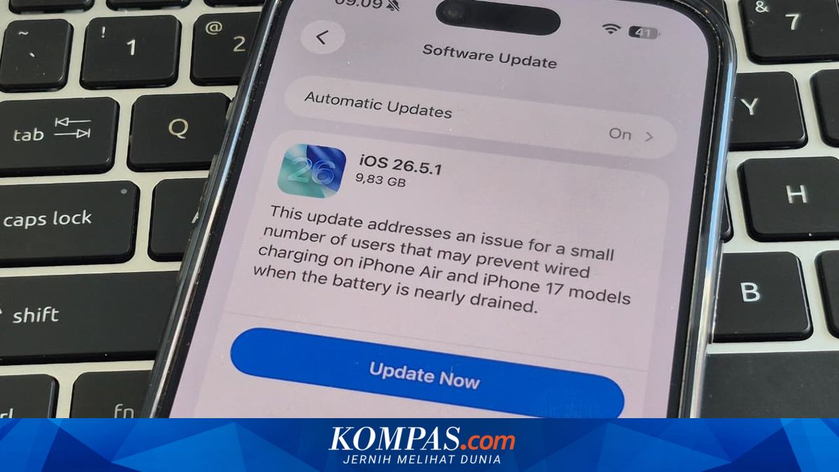 iOS terbaru ini membawa perbaikan di masalah pengisian daya. Bug ini dialami oleh sejumlah pengguna iPhone Air dan iPhone 17.
