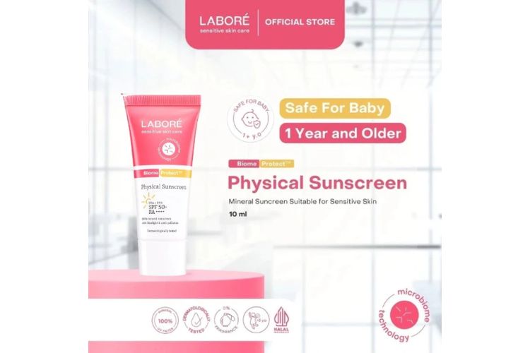 Labore BiomeProtect Physical Sunscreen SPF50+ PA++++