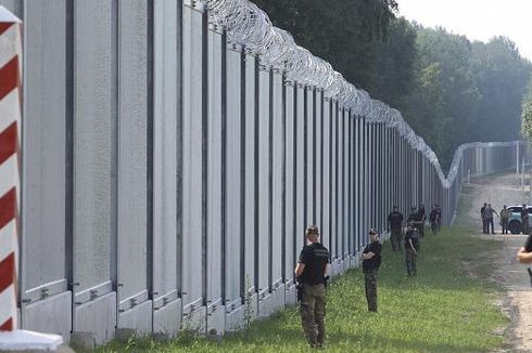 Ini Wujud Tembok Perbatasan Baru Polandia dengan Belarus, Membentang hingga 186 Kilometer