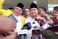Soal Daftar Capres-Cawapres ke KPU, Prabowo: Ada Rapimnas Golkar, Kita Tunggu Perkembangan